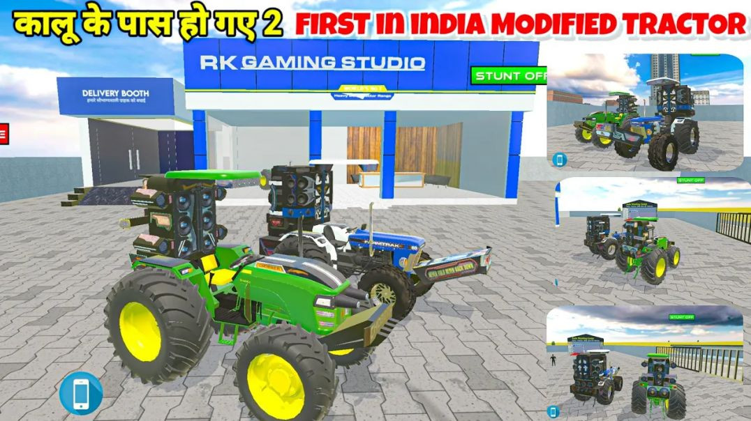 ⁣New Modified Tractor in Indian Desi Life Simulator 3D Trolley Tournament Game | Jaat YT World