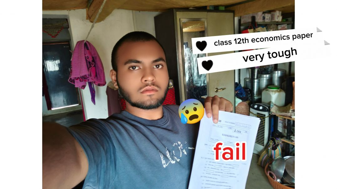 ⁣I am fail in economics 😰 ll class 12th economics #vlog