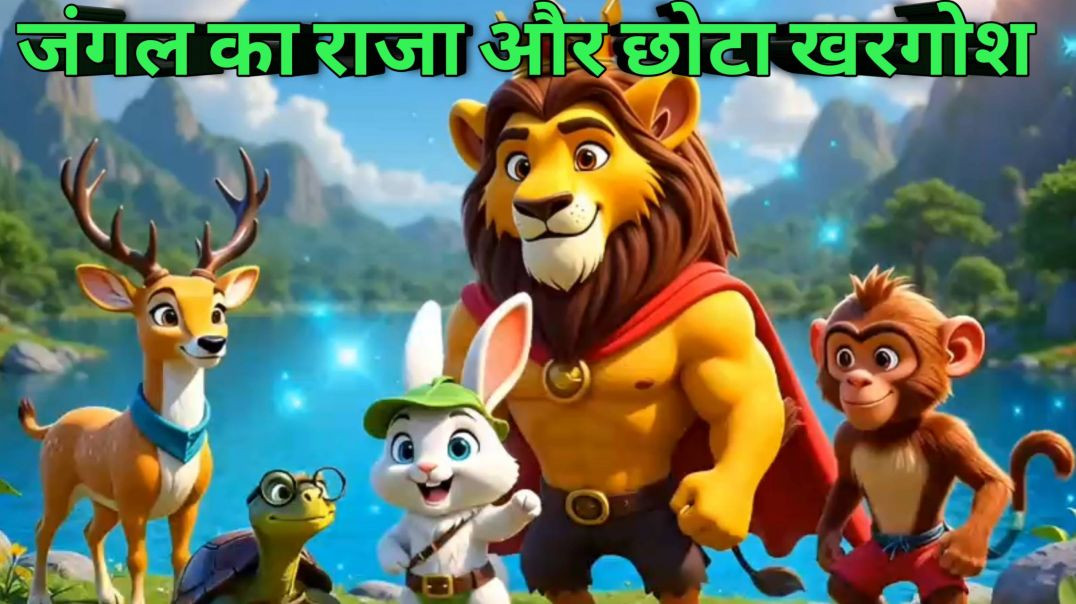 ⁣जंगल का राजा और छोटा खरगोश ! The King of the Jungle and the Little Rabbit