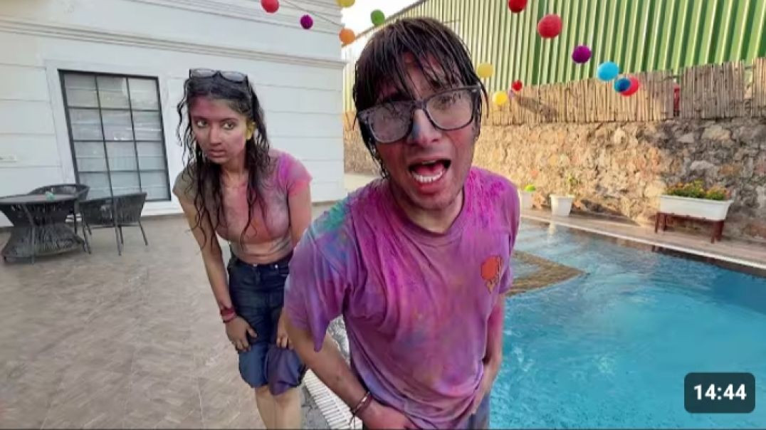 ⁣Holi Party Mein Ye Kya Hogya  Hamare  Sath