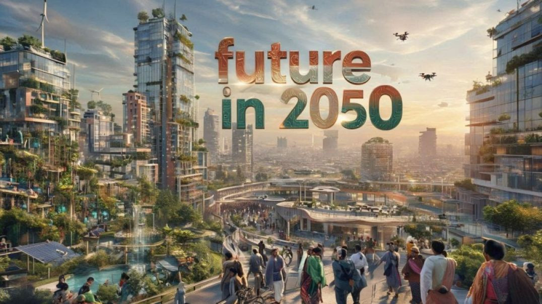 ⁣2050 Future india,Robot Technology, smart india, कैसा होगा 2050 का भारत _