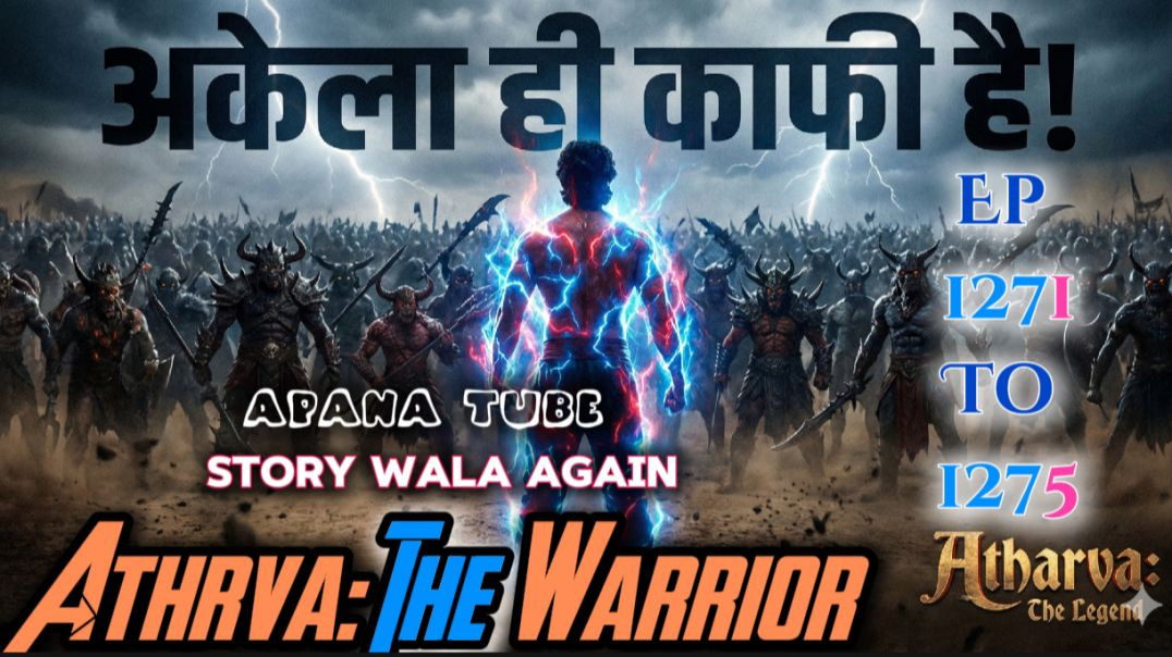 ⁣⁣⁣⁣👊⁣⁣⁣⁣⁣⁣⁣⁣Athrva: The Warrior | New Ep 1271 To 1275 | Hindi Audio Novel Story | @StoryWala