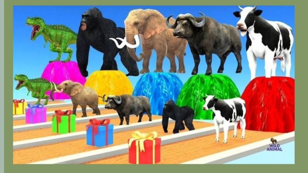 Color_Change_Animals,_Duck,_Lion,_Pig,_Monkey,_Cat_with_SLIDER,_Transfiguration_Funny_Animals_2024(3