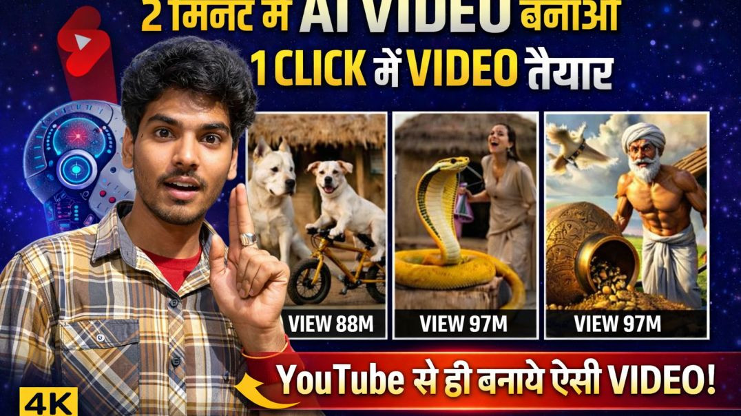 ⁣Ai video banana 🍌 sikke 2 mint meAI Video Bana Kar Views Kaise Laye | New Viral Trick