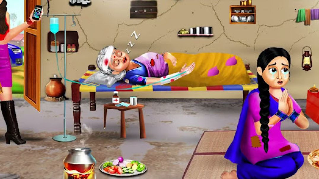 ⁣गांव और शहर की बेटी का मां के लि