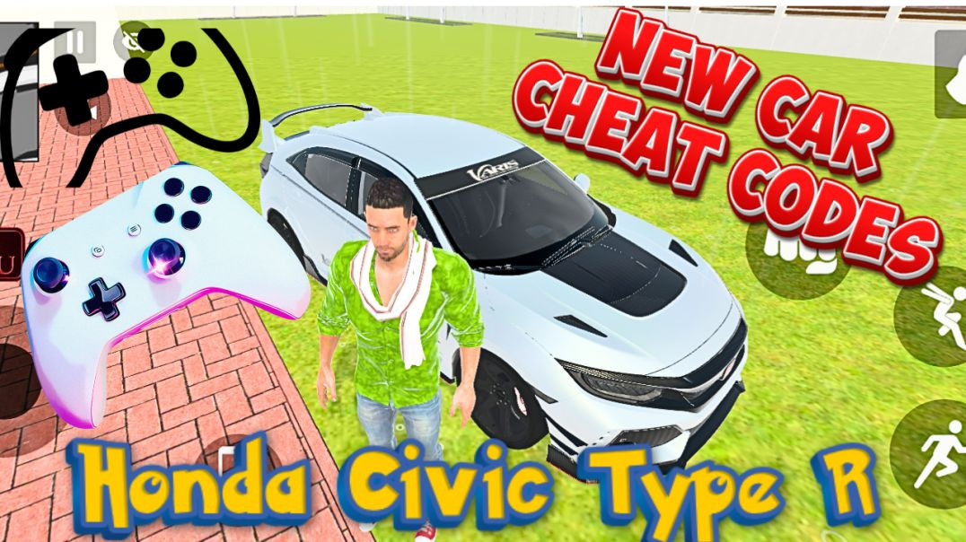 ⁣Indian theft aura simulator game || New whitle colour car 🚗 || Nikhil gaming life