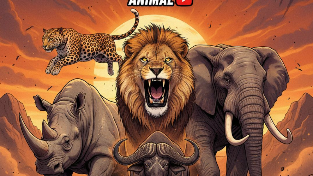 ⁣THE ULTIMATE FIVE - PART 14 [ STR]  *ANIMALS WILDLIFE *SURVIVAL *CHEETAH *DOCUMENTARY  #wildwisdom