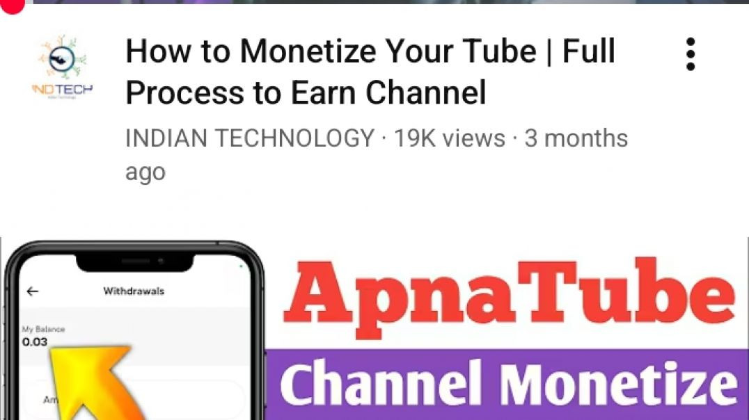 ⁣ApnaTube Channel monetize Kaise kare _ ApnaTube App Se Paise Kaise Kamaen _ ApnaTube Monetization(72