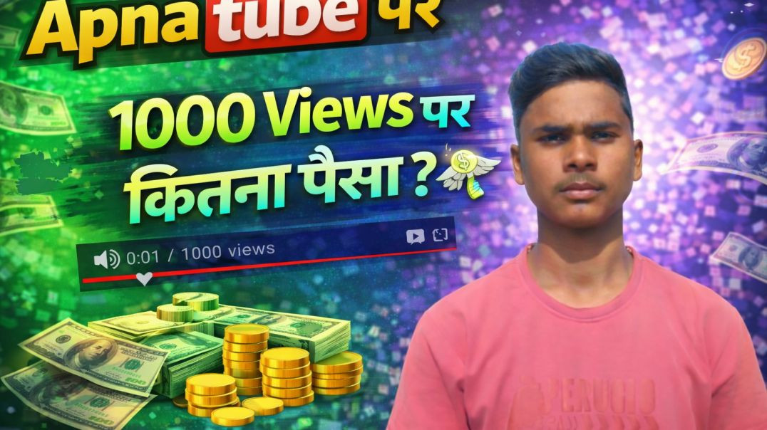⁣Apna Tube पर 1000 Views पर कितना पैसा मिलता है? 💸 सच जान लो | Apna Tube Earning