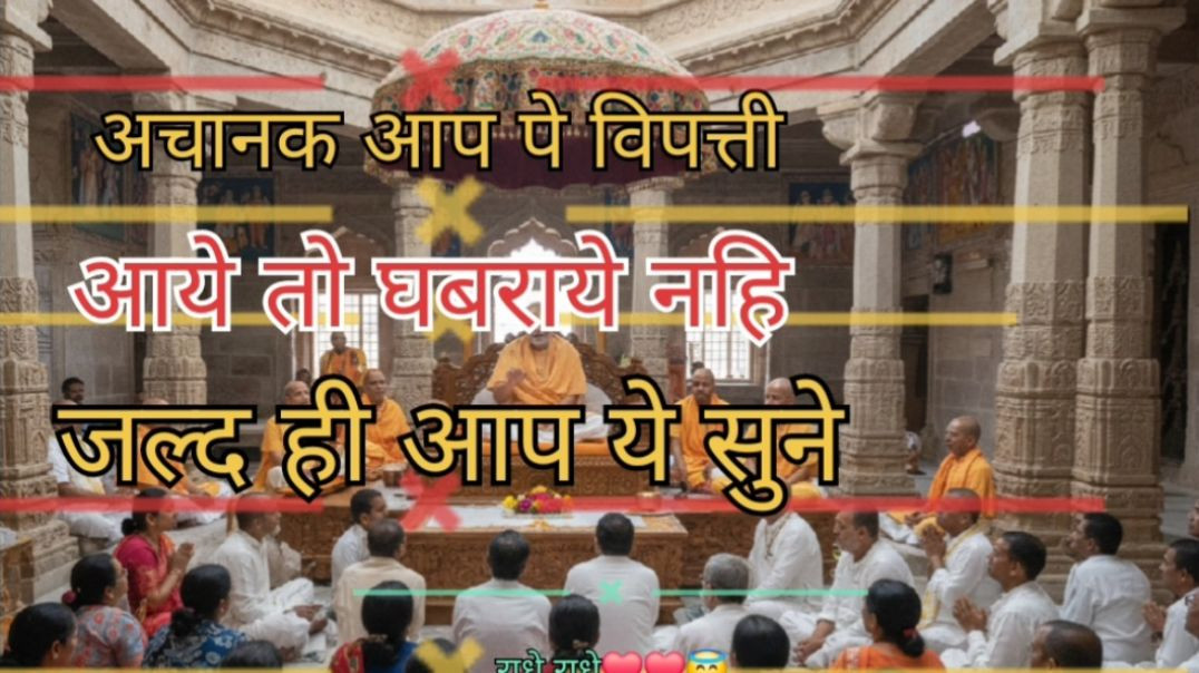 ⁣पेॅमानन्द जी के सलाह लो सब दुख दुर हो जायेगा राधे राधे