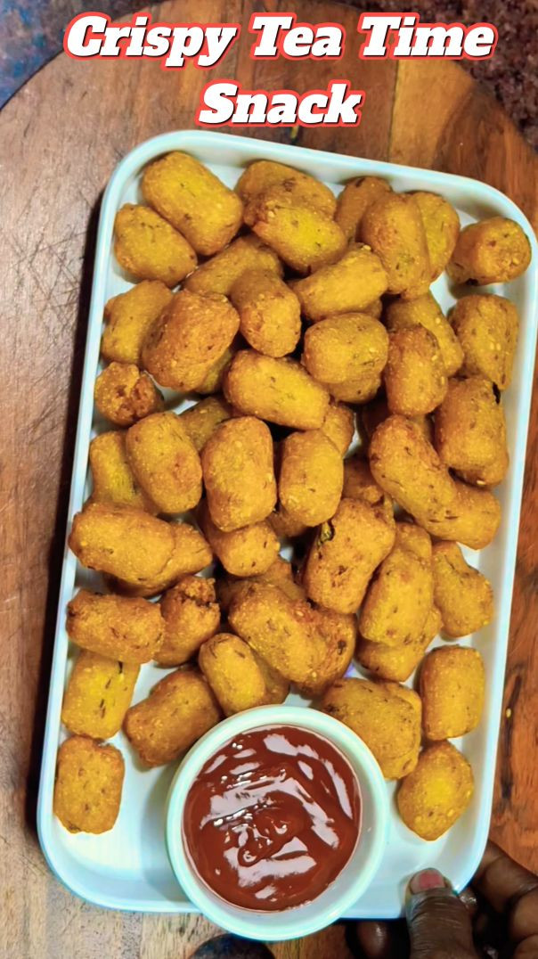 Crispy Tea Time Snack 😋 | Easy Evening Snack Recipe ☕✨