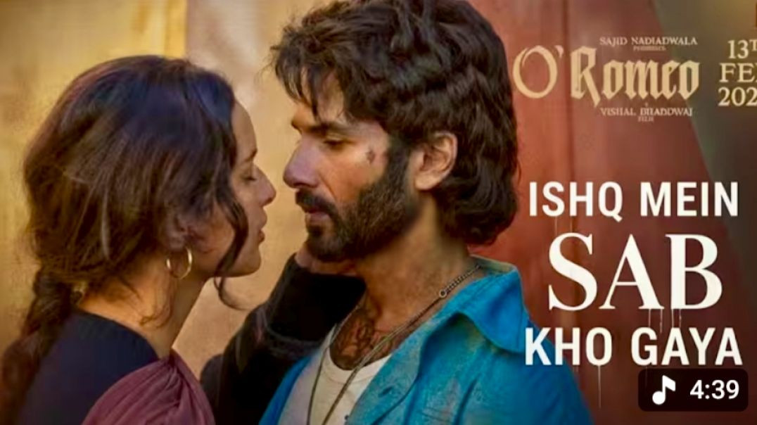 ⁣O Romeo song tare yaad kho Gaya song