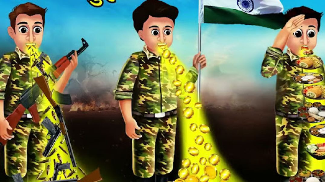 तीन जादुई फौजी🥰🥰