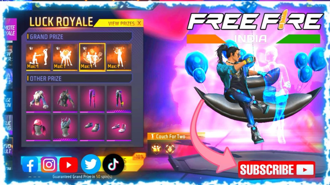 ⁣Free fire 🔥 my gaming loby FF GAMER APNATUBE