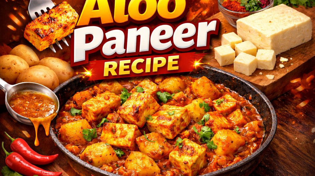 ⁣Don't Miss This Fast Aloo Paneer Recipe vs. Takeout