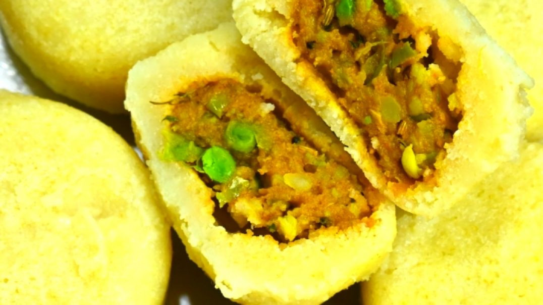 ⁣बिना तेल का जादू! ✨ रुई जैसा नरम सूजी का नाश्ता | 0% Oil Suji Breakfast Recipe