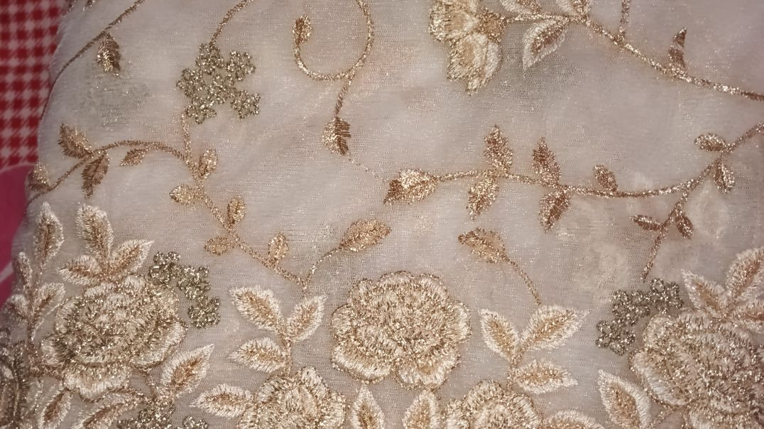 ⁣2026 की पार्टियों में अलग लुक देंगी क्रीम कलर साड़ी की लेटेस्ट डिजाइन/fancy sarees/party wear sarees