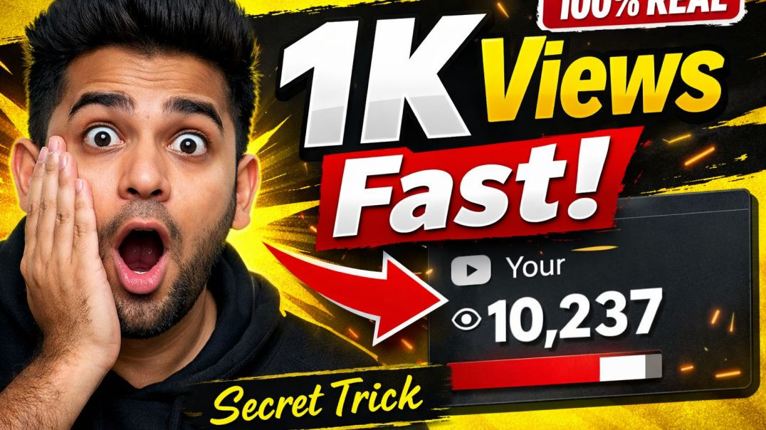 ⁣ApnaTube पर 1 दिन में 1K व्यूज कैसे बढ़ाएं? 😱 100% रियल तरीका