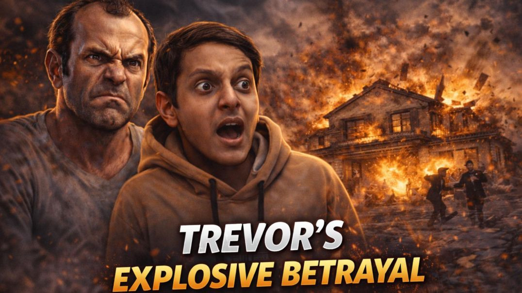 ⁣Biggest Explosion in GTA 5 Story Mode 🔥 Hindi