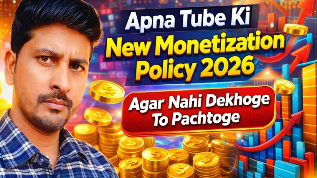 ⁣Monetization policy 2026|हिन्दी में @technical_kishor|kishor sir #new​ #trending