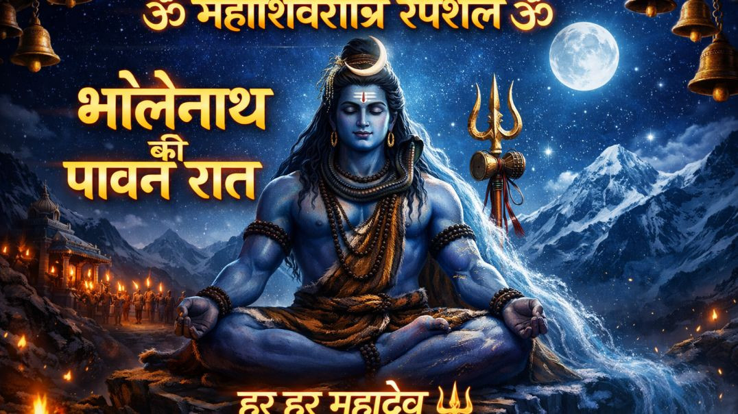 ⁣महाशिवरात्रि स्पेशल भजन 2026 | भोलेनाथ की पावन रात | दिल को छू लेने वाला शिव भजन | हर हर महादेव