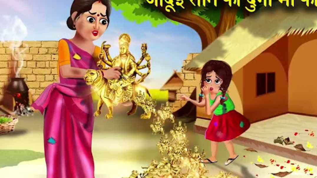 ⁣जादूई सोने की दुर्गा मां की