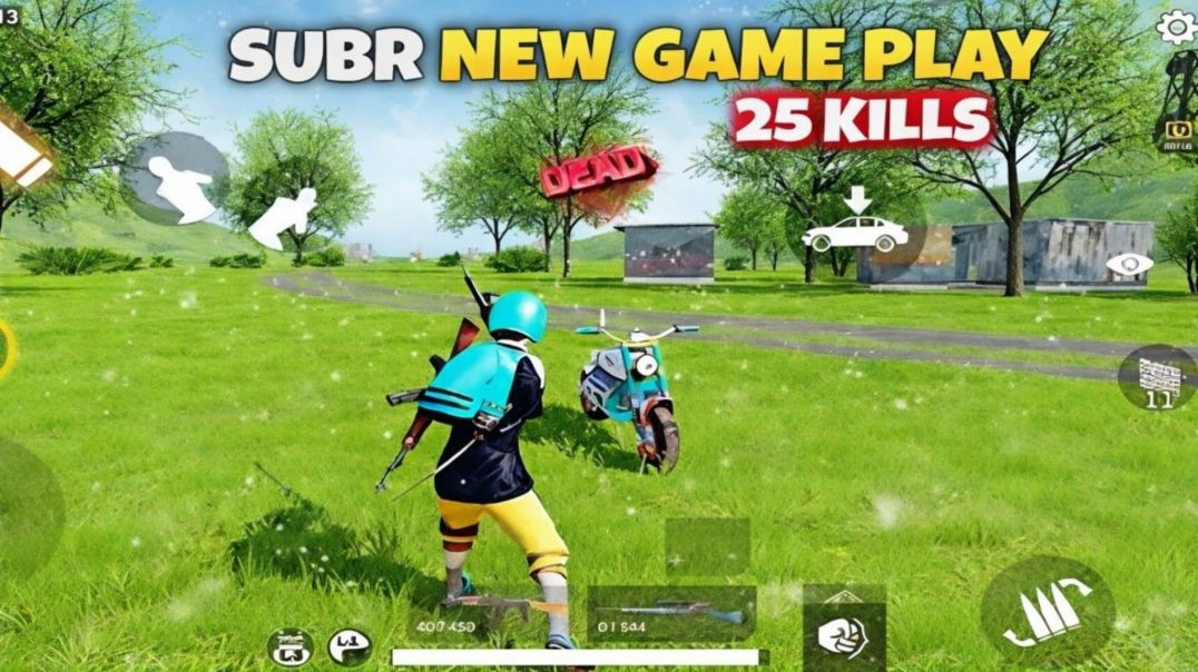 ⁣SUBR New Gameplay 🔥 25 Kills Dominating Match | Insane Skills