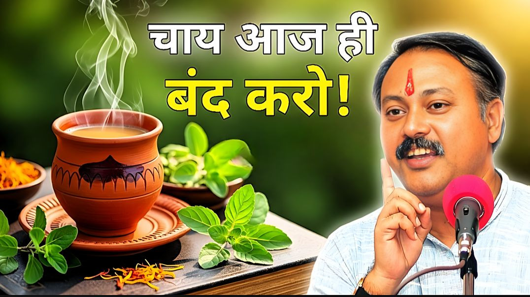 ⁣राजीव दीक्षित-चाय पीने से पहले 1 मिनट ये सुन लो | आयुर्वेद का सच |