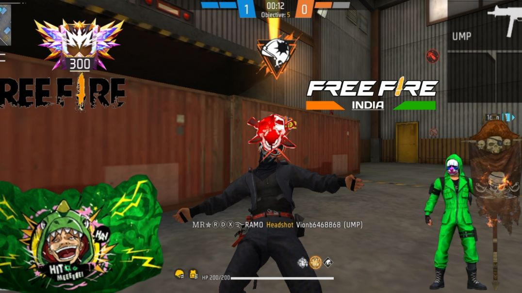 ⁣Br rank mode (free fire 🔥).....