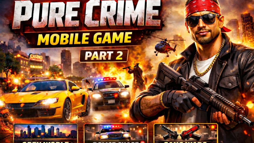 ⁣Pure Crime MOBILE GAME PART 2