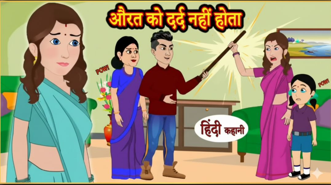 ⁣औरत को दर्द नहीं होता | Stories in Hindi | Kahani | Bedtime Stories |Fairy Tales |Moral Story