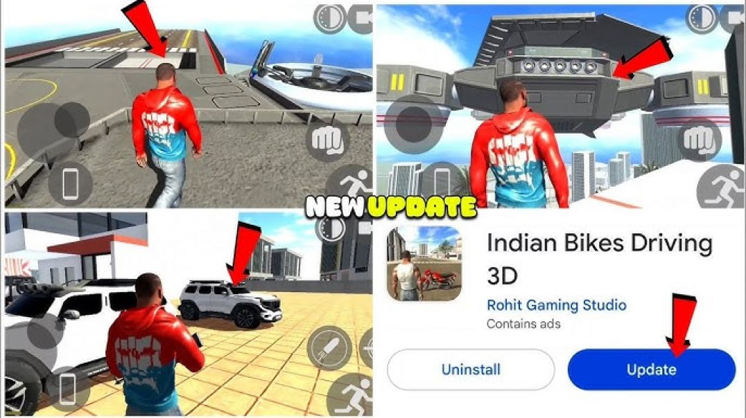 ⁣New update indian bike driving 3d 😲 Game