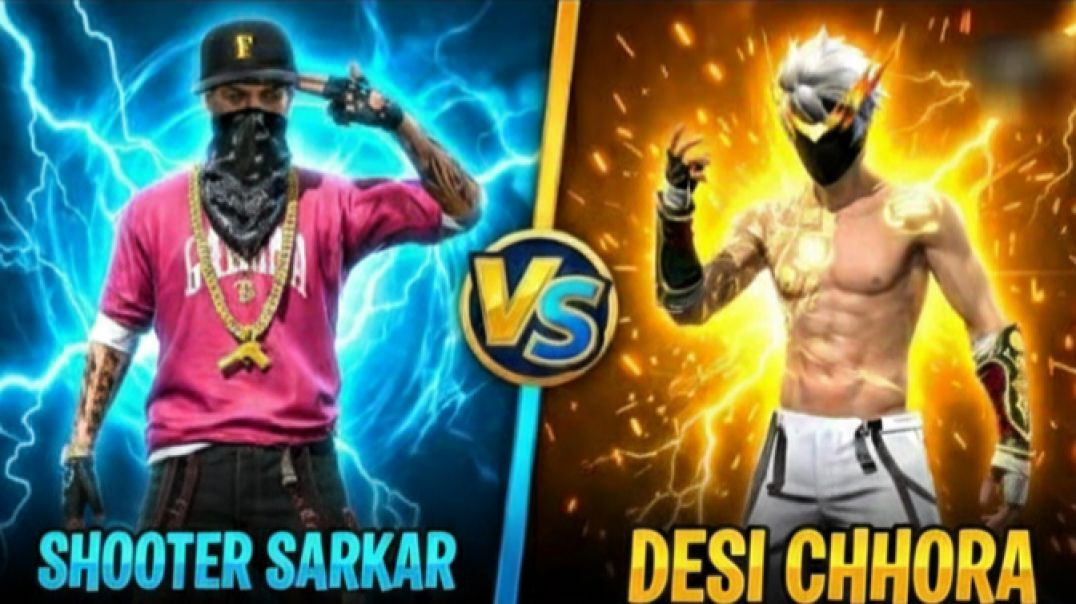 ⁣Shooter Sarkar VS Desi Chhora 1vs1 Ghamand Toot gaya 🤪😃 #viralvideos #games