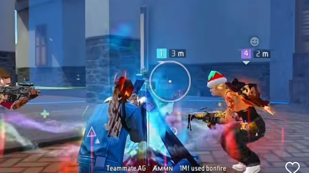 ⁣Free fire gaming Head shot king