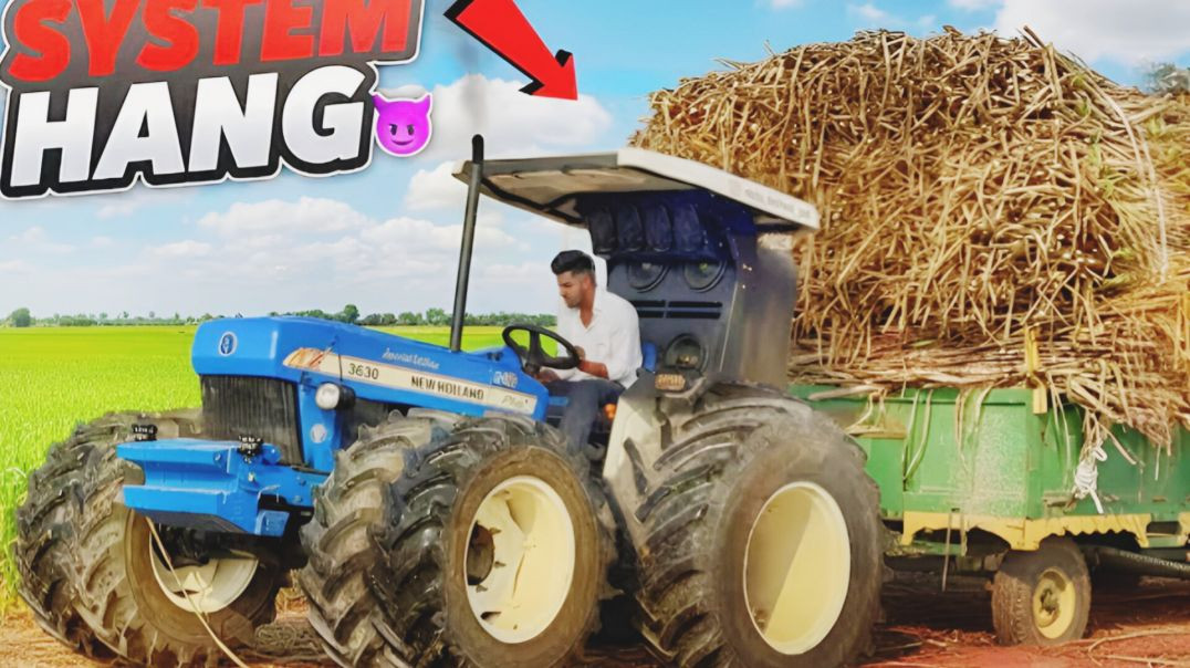 ⁣🥺 क्या अपना bulldozer इस trolley कों निकाल पाते गा ||Swaraj engine 💪 coming 🔜