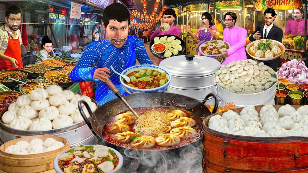 ⁣रात में मोमोज | 12 AM Midnight Momos Comedy Video Hindi Kahaniya Moral Story