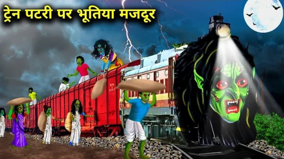 ⁣ट्रेन पटरी पर भूतिया मजदूर _ Train Patri Par Bhutiya Majdoor _ Hindi Horror kahaniyan _