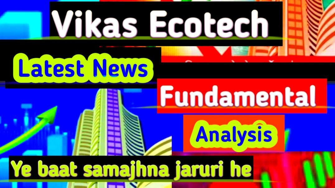 ⁣Vikas Ecotech Fundamental Analysis