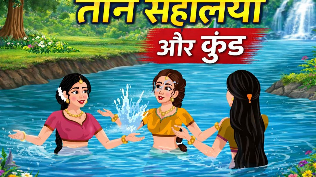 ⁣तीन सहेलियां और कुंड तालाब में छुपा गहरा रहस्य __ Hindi kahani _ moral story _ cartoon kahaniya __