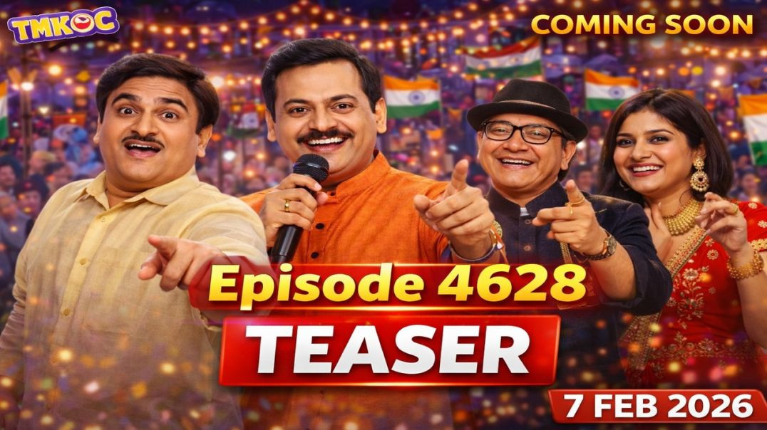 TMKOC Episode 4628 me Gokuldham Society me 26 January