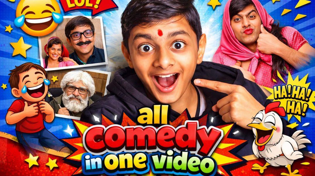 ⁣All comedy in one video 📸📷📷