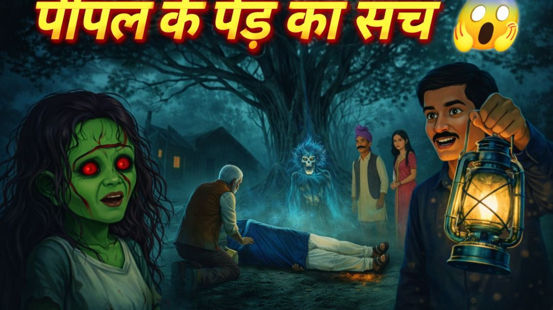 ⁣पीपल के पेड़ के नीचे रात की डरावनी कहानी 😱