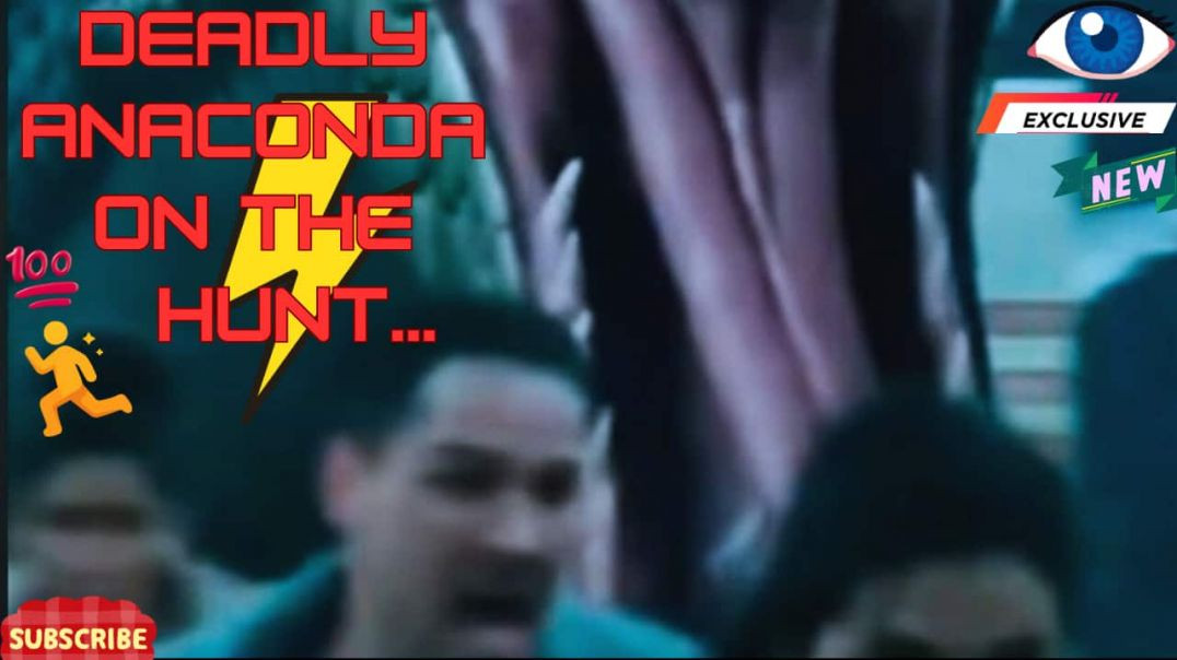⁣😱 Giant Anaconda HUNTS Humans 🚨BEWARE; Run 4 Cover. Partly AI
