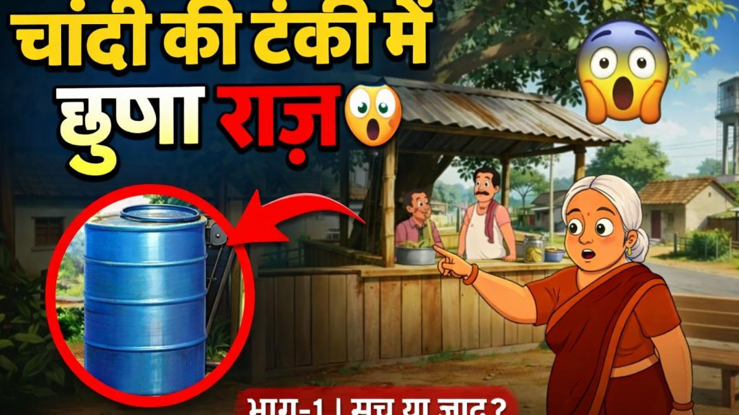 ⁣चांदी की टंकी में छुपा राज 😱 | सच या जादू?