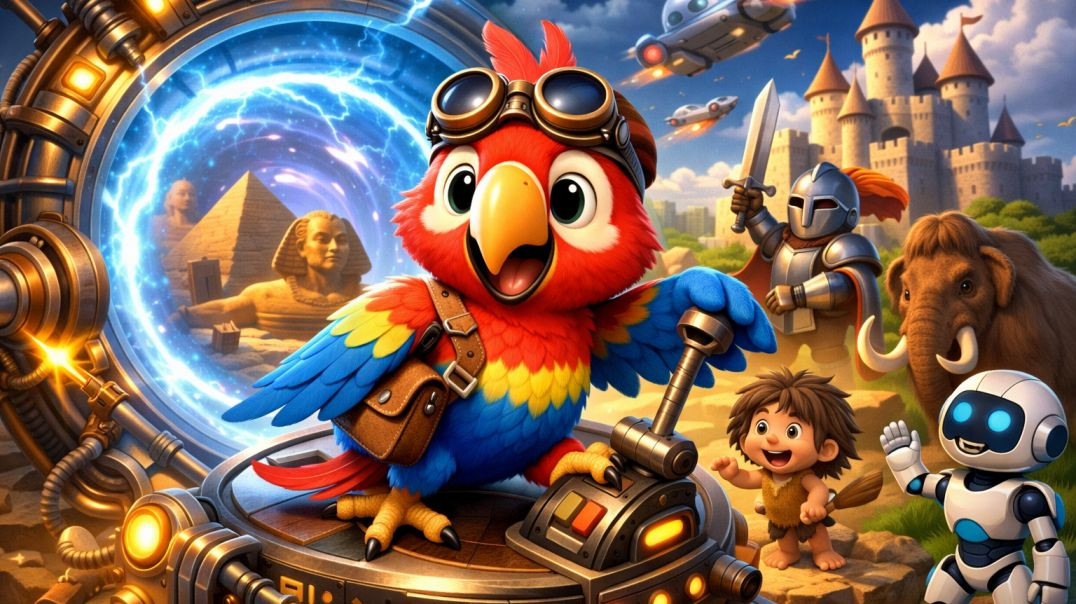 ⁣samay mein yatra karne wali tota ki kahani/ek jaadui tota ki kahani !