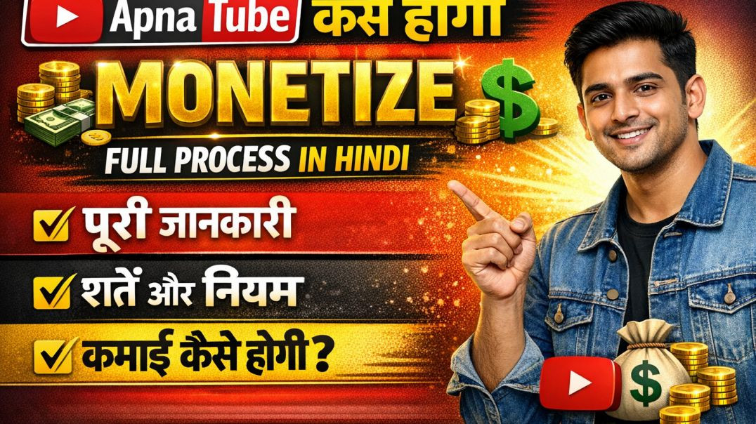 ⁣Apna tube monetize kase kare