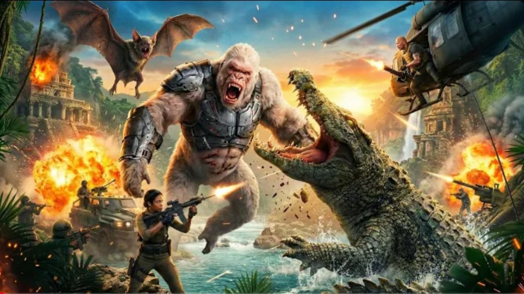 ⁣RAMPAGE 2: NO MERCY |  Full Movie |  Hindi  Dubbed  | Monster Action Blockbuster