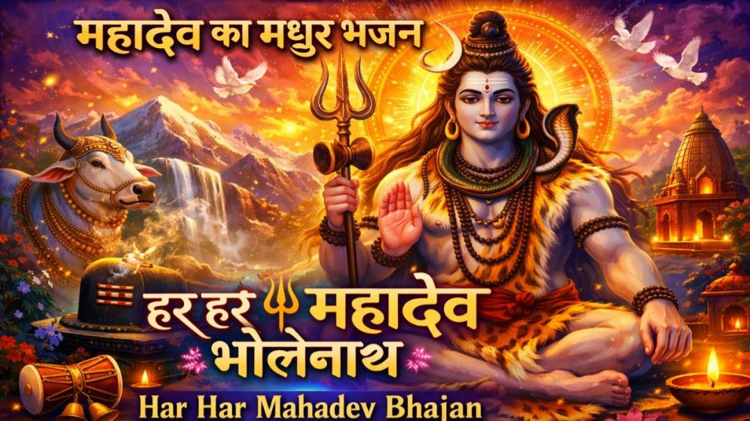 ⁣महादेव का मधुर भजन | Har Har Mahadev Bhajan | Shiv Bhajan 2026 | Latest Shiv Song