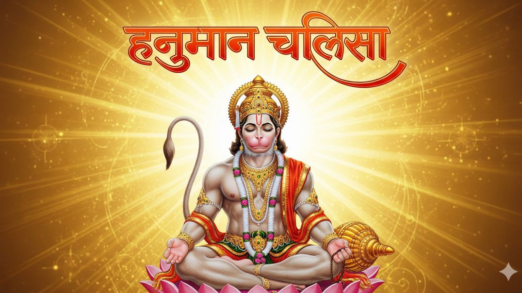 ⁣श्री हनुमान चालीसा Shree Hanuman  Chalisa Original Video | KUMAR | HARIHARAN | 8K GULSHAN