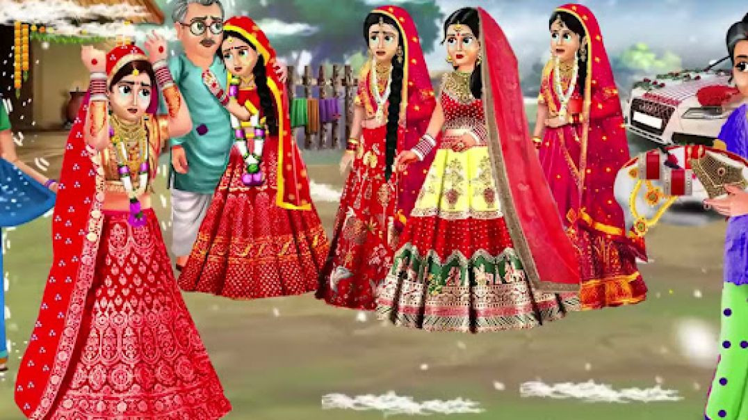 ⁣गरीब बाप की 5 बेटियो की विदाई